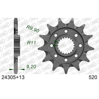 AFAM 2026/04 ZĘBATKA PRZEDNIA 2146 13 KAWASAKI KXF 250 '06-'17 SAMOOCZYSZCZAJĄCA (JTF1446.13SC) (ŁAŃC. 520)