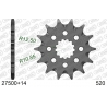 AFAM 2026/04 ZĘBATKA PRZEDNIA 565 14 YAMAHA YZF/WRF 400/426/450, YFZ 450 '04-'13 SAMOOCZYSZCZAJĄCA (JTF565.14SC) (ŁAŃC. 520)