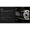 TSUBAKI OGNIWO ŁĄCZĄCE ZAPINKA DO ŁAŃCUCHA 525 RQ1 PROFESSIONAL ROAD X-RING CHAIN KOLOR ZŁOTY