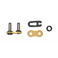 TSUBAKI OGNIWO ŁĄCZĄCE ZAPINKA DO ŁAŃCUCHA 520 MXE PROFESSIONAL MOTOCROSS / ENDURO RACING X-RING CHAIN KOLOR ZŁOTY