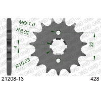 AFAM 2026/04 ZĘBATKA PRZEDNIA 2182 13 YAMAHA WR 125R/X '09-'15, YZF125R '09-'20, MT125 '15-'20 (JTF1550.13) (ŁAŃC. 428)