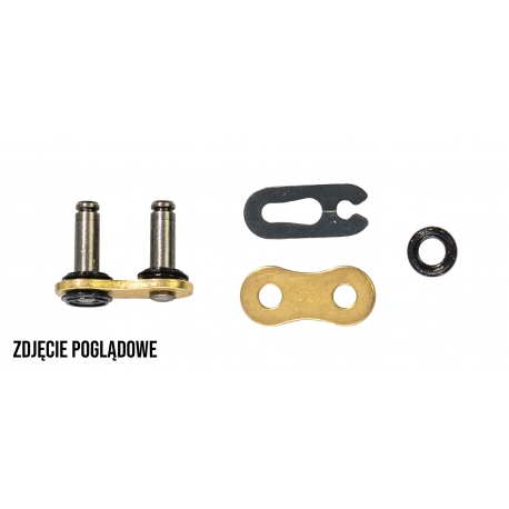 TSUBAKI OGNIWO ŁĄCZĄCE ZAPINKA DO ŁAŃCUCHA 420 MXC PROFESSIONAL MOTOCROSS / ENDURO RACING CHAIN KOLOR ZŁOTY