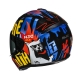 KASK MOTOCYKLOWY HJC C10 FOP BLACK BLUE - KOPIA