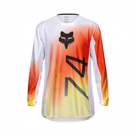 BLUZA MOTOCYKLOWA FOX 180 AIR HAZE WHITE