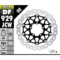 GALFER TARCZA HAMULCOWA PRZÓD TRIUMPH TIGER 850 '24 TIGER 900 '20-'24 TIGER 1200 '20-'24 SPEED TRIPLE 1050/1200 '18-'24 ROCK