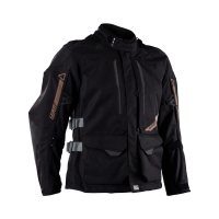 KURTKA MOTOCYKLOWA TEKSTYLNA LEATT ADV DRITOUR 5.5 STEALTH BLACK GREY - KOPIA