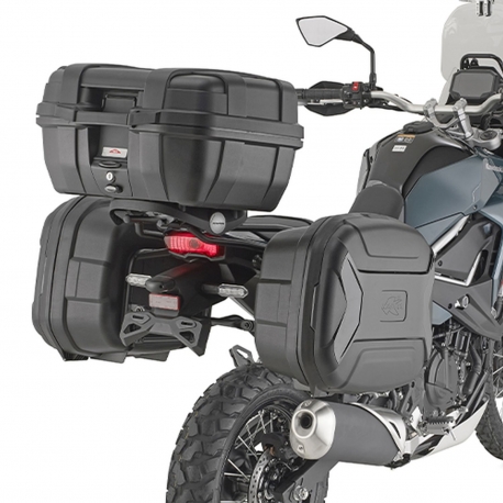 KAPPA 2026/06 STELAŻ KUFRÓW BOCZNYCH MONOKEY KAWASAKI KLE 500 / SE '26-, - RÓWNIEŻ POD KUFRY MONOKEY KMS K'MISSION ALU