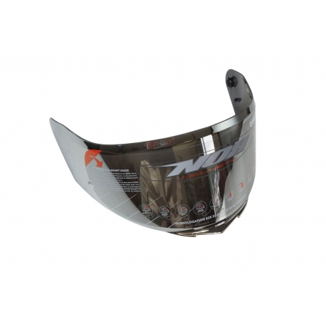 NOX CZĘŚCI WIZJER/SZYBKA/SZYBA DO KASKU N402 KOLOR SREBRNE LUSTRO (CHROMED)