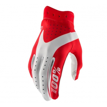 100 PROCENT RĘKAWICE CROSS/ENDURO ITRACK YOUTH RED KOLOR CZERWONY ROZMIAR L