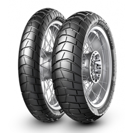 METZELER KOMPLET OPON (4096700/21) 120/70R19 KAROO STREET 60V TL M/C PRZÓD DOT 2021 + (4096900/22) 150/70R18 KAROO STREET 70V TL