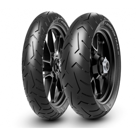 PIRELLI KOMPLET OPON (4255400/26) 90/90V21 SCORPION TRAIL III (54V) TL M/C PRZÓD DOT 2026 + (4255500/24) 130/80R17 SCORPION TRAI