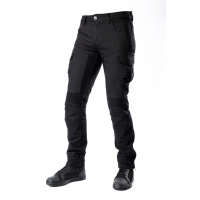 MODEKA SPODNIE SPODNIE JEANSY MOTOCYKLOWE CITY NOMAD TROOPER KOLOR CZARNY ROZMIAR M