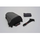 "HENLYBEGINS" SEAT BAG 4L DH-708 BLACK/CARBON