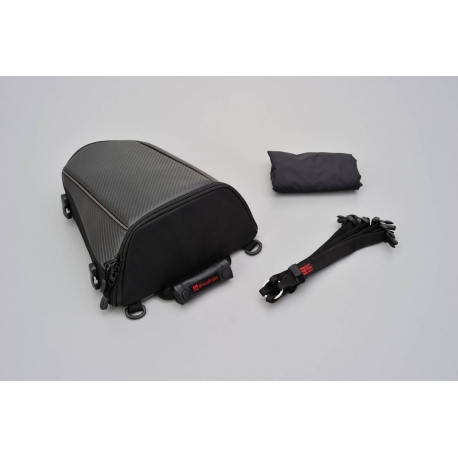 "HENLYBEGINS" SEAT BAG 4L DH-708 BLACK/CARBON