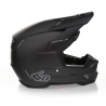 6D HELMETS KASK CROSS/ENDURO MODEL ATR-3 SOLID MATTE BLACK FIM (FRHPhe-02) KOLOR CZARNY/SZARY ROZMIAR S