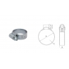 PROMX OPASKA ŚLIMAKOWA HI-GRIP W1 - 22-30/13MM - 5 SZTUK