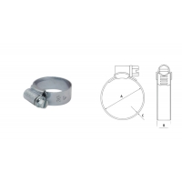 PROMX OPASKA ŚLIMAKOWA HI-GRIP W1 - 25-35/13MM - 5 SZTUK