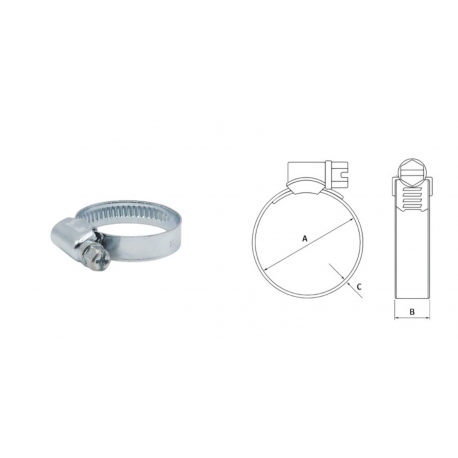 PROMX OPASKA ŚLIMAKOWA DGC W1 - 10-16/9MM - 5 SZTUK