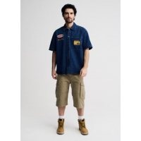 DIVERSE EXTREME TEAM - DAKAR RALLY - KOSZULA JEANSOWA DKR DENIM SHIRT NIEBIESKI L
