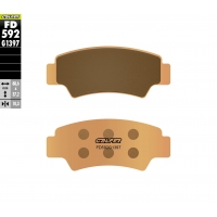 GALFER KLOCKI HAMULCOWE SPIEK METALICZNY (ZŁOTE) SINTER QUADS CF MOTO UFORCE CFORCE CFORCE S