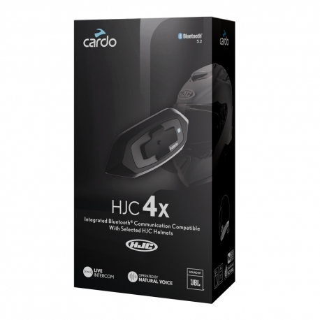 Cardo intercom HJC 4X Single