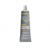 MANNOL GASKET MAKER - SILIKON USZCZELNIAJĄCY- KOLOR SZARY 85G (ZASTĘPUJE USZCZELKI) (9911) (144)