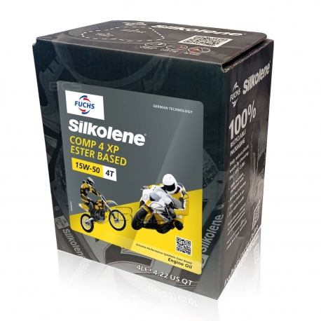 SILKOLENE FUCHS OLEJ SILNIKOWY PÓŁSYNTETYCZNY COMP 4 XP 15W50 4L (CUB) (NT)