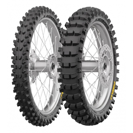 PIRELLI OPONA 120/80-19 NEW SCORPION MX32 MID SOFT 63M NHS TT TYŁ DOT 12/2026