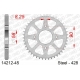 AFAM 2026/06 ZĘBATKA TYLNA 4669 45 SUZUKI GSXR 125 17-18, GSX 125 S 17-18 (ŁAŃC. 428) ( OTWÓR NA ŚRUBĘ 8,5MM ) (JTR803.45)