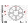 AFAM 2026/06 ZĘBATKA TYLNA 4669 45 SUZUKI GSXR 125 17-18, GSX 125 S 17-18 (ŁAŃC. 428) ( OTWÓR NA ŚRUBĘ 8,5MM ) (JTR803.45)