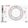 AFAM 2026/06 ZĘBATKA TYLNA 5301 38 KAWASAKI ZR7 (99-04) (ŁAŃC. 525) (JTR498.38)