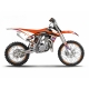 BLACKBIRD KOMPLET NAKLEJEK (OKLEIN) KTM SX 85 '13-'17 DREAM 5 CHROME FMX KOLOR POMARAŃCZOWY CZARNY