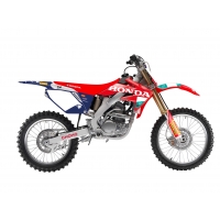 BLACKBIRD KOMPLET NAKLEJEK (OKLEIN) HONDA CRF 250R '04-'09, CRF 250X '04-'21 REPLICA TEAM HRC 25 HONDA
