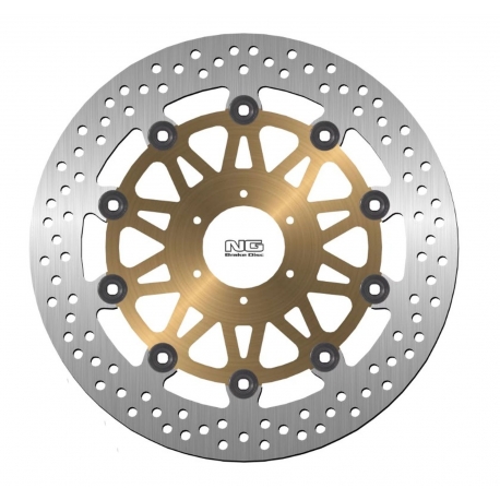 NG TARCZA HAMULCOWA PRZÓD HONDA CBR 900 98-99 (310x62x5) (6X6,5MM) PŁYWAJĄCA ZŁOTY ŚRODEK