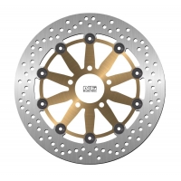 NG TARCZA HAMULCOWA PRZÓD SUZUKI GSX-F 750 '85-'88, GSX-R 750 '85-'87 (300X61X5MM) (5X10,25MM) PŁYWAJĄCA ZŁOTY ŚRODEK