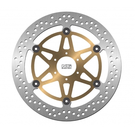 NG TARCZA HAMULCOWA PRZÓD HONDA CBR 1100 XX BLACKBIRD '97-'98 (310X58X5) (6X6,5MM) ZŁOTY ŚRODEK