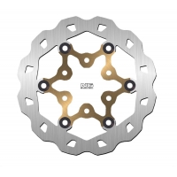 NG TARCZA HAMULCOWA PRZÓD CPI/HONDA/MBK/TGB/YAMAHA (220X58X2,5) (3X10,5MM) WAVE PŁYWAJĄCA ZŁOTY ŚRODEK