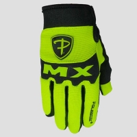 POLEDNIK RĘKAWICE / RĘKAWICZKI CROSS MODEL MX II BABY/JUNIOR/KID (DZIECIĘCE) KOLOR ŻÓŁTY FLUO ROZMIAR 5