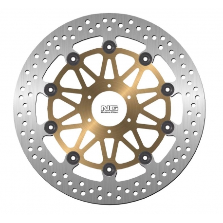 NG TARCZA HAMULCOWA PRZÓD HONDA CB 1000 BIG ONE '93-96, VFR 750 R '88-91 (310X58X5MM) (6X6,5MM) PŁYWAJĄCA (NA ZAMÓWIENIE) ZŁOTY 