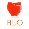 Plastron numer startowy KTM SX 125/150 16-18, SXF 250/350/450 16-18 pomarańczowy fluo