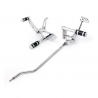 Podnóżki komplet Harley Davidson Dyna FXD 91-05 , FXDWG 93-02