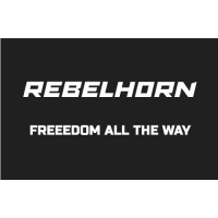 ODZNAKA NA RZEP REBELHORN FREEDOM ALL THE WAY BLACK