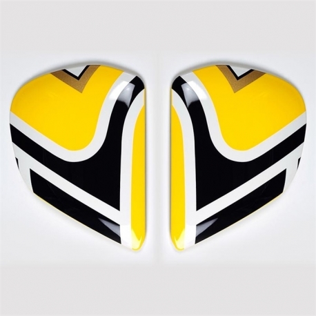 BOCZKI DO KASKU ARAI VAS-V RX-7 V/RX-7 V EVO EDWARDS LEGEND YELLOW