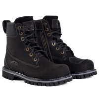 BUTY SKÓRZANE BROGER ALASKA II VINTAGE BLACK 45