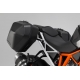 ZESTAW KUFRÓW BOCZNYCH URBAN ABS I STELAŻY SW-MOTECH KTM 1290 SUPER DUKE R (13-19) BLACK 2X16,5L