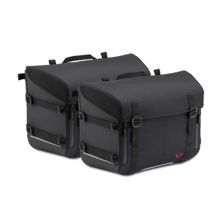 ZESTAW SAKW BOCZNYCH SYSBAG SW-MOTECH HONDA XRV 750 AFRICA TWIN (92-03), ANTHRACITE 30/30L