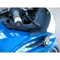 KOŃCÓWKI KIEROWNICY RG RACING BMW R1250RT 19-, K1200R/S, K1300 R 09-, F700GS 13- BLACK
