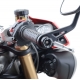 KOŃCÓWKI KIEROWNICY RG RACING TRIUMPH SPEED TRP S/R 16-/RS 18/THRUX 1200/STREET TRP 765 RS 17- BLACK