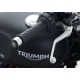 KOŃCÓWKI KIEROWNICY RG RACING TRIUMPH STREET TWIN/SPEED TWIN 19- BLACK