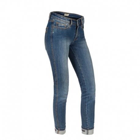 SPODNIE JEANS BROGER CALIFORNIA LADY SLIM FIT WASHED BLUE W36L30